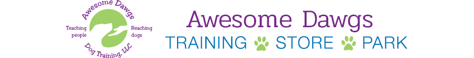 Awesome Dawgs Dog Training & THE DAWG STORE Logo