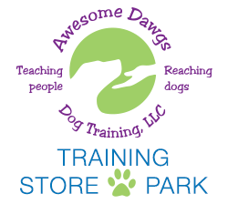 Awesome Dawgs Dog Training & THE DAWG STORE Logo